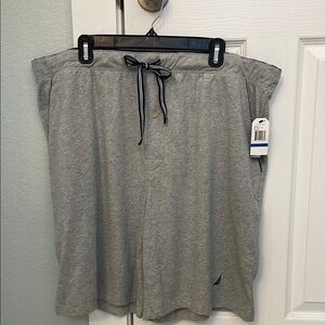 NWT Nautica Men's Grey Pajama Shorts